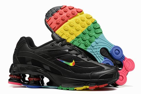 Nike Shox Ride 2 Black Rainbow Men's Running Shoes-19